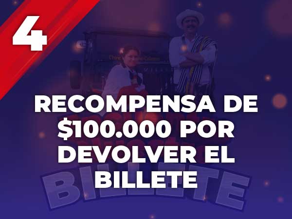 Encuentra nuestro billete