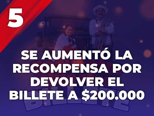 Encuentra nuestro billete