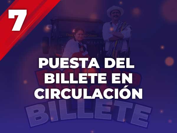 Encuentra nuestro billete
